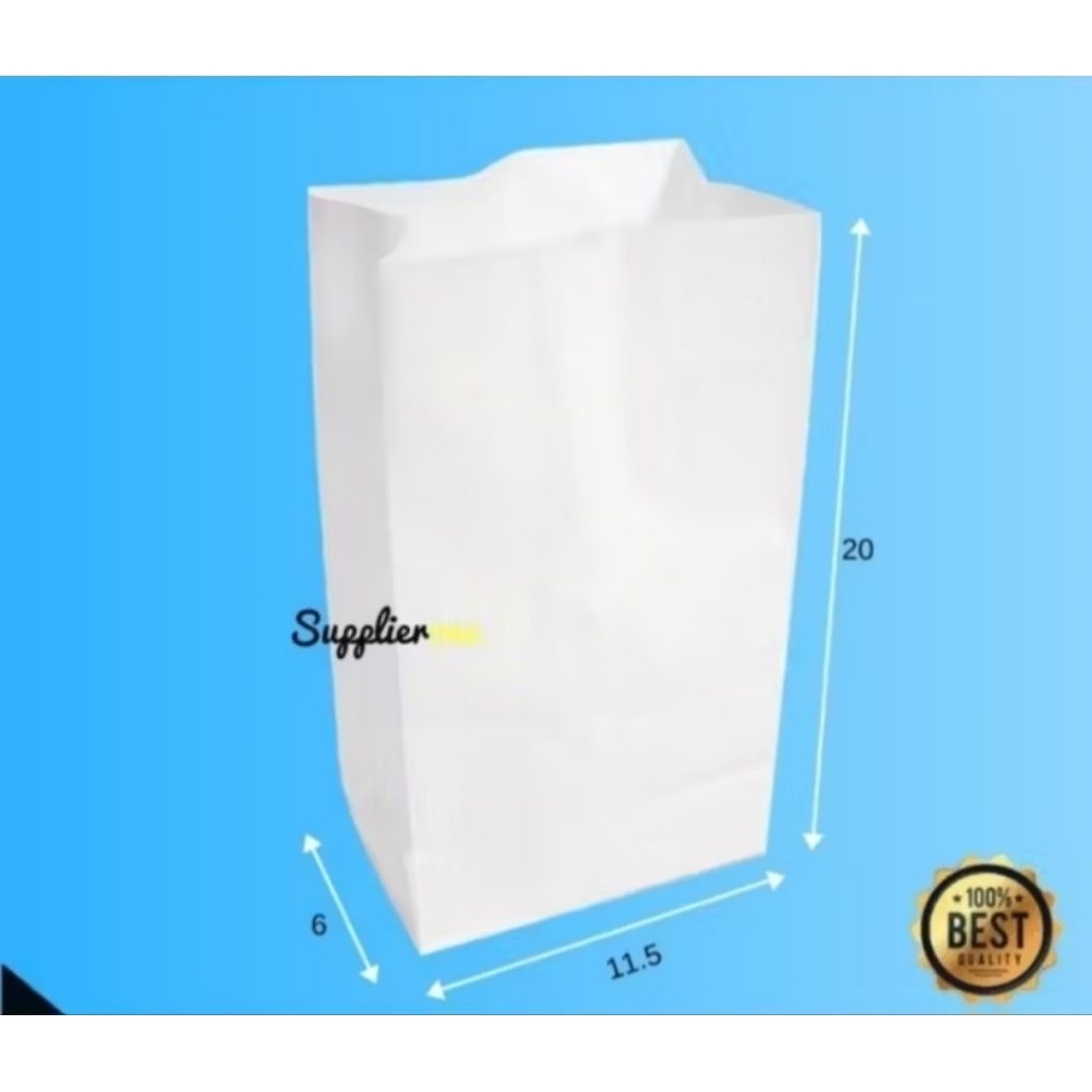 

100 PCS KANTONG KERTAS GORENGAN/KEMASAN GORENGAN/BUNGKUS GORENGAN