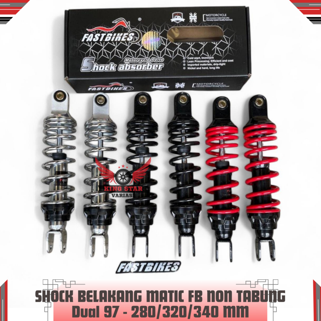 Shock Shockbreaker Belakang Fastbikes Model YSS Hybrid aerox 155 nmax new Nmax old aerox old nouvo z
