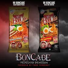 KOBE Mie Bon Cabe | Original Level 15 - Pedas Ramen Level 30