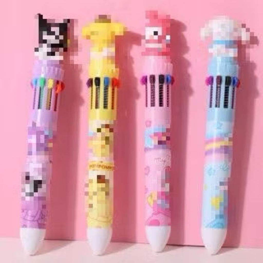 Pulpen 10 warna