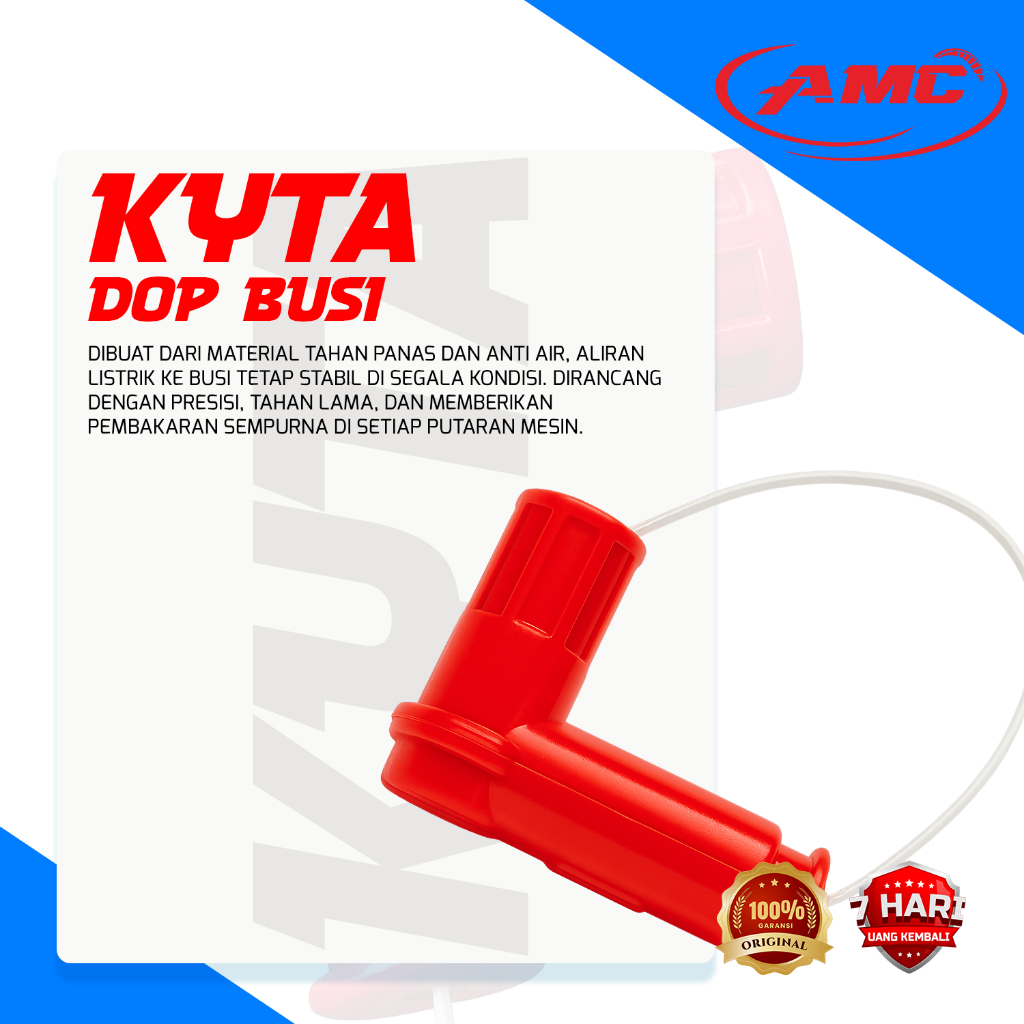 KYTA Dop Busi Vario Mio Scopy Beat Genio Fino Tutup Busi Racing Original Anti Air
