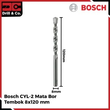 Bosch CYL-2 Masonry Mata Bor Beton 8 mm (120)