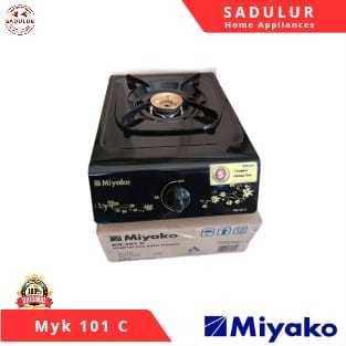 KOMPOR GAS MIYAKO KG 101 C / KOMPOR GAS MIYAKO 1 TUNGKU / MIYAKO KG 101C KOMPOR GAS 1 TUNGKU