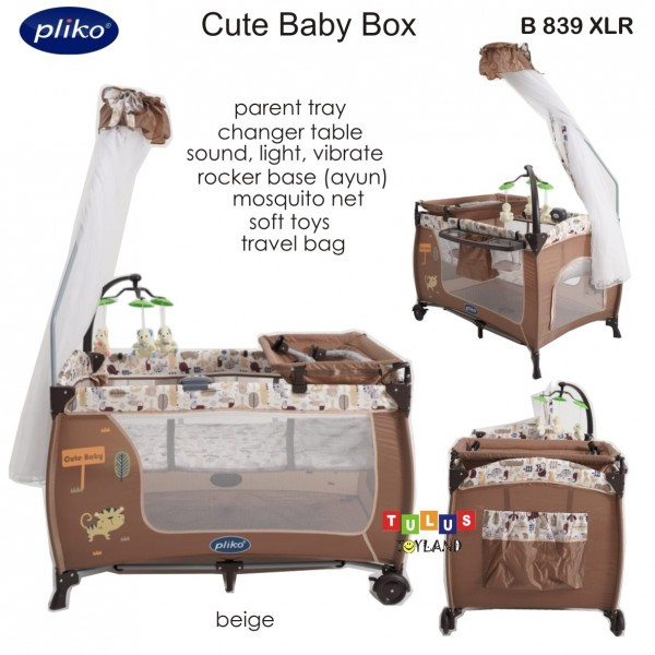 LESTARI BABY PLIKO Box Bayi B-1179XLR / Tempat Tidur Bayi/Box Bayi Creative/Box pliko839XLR