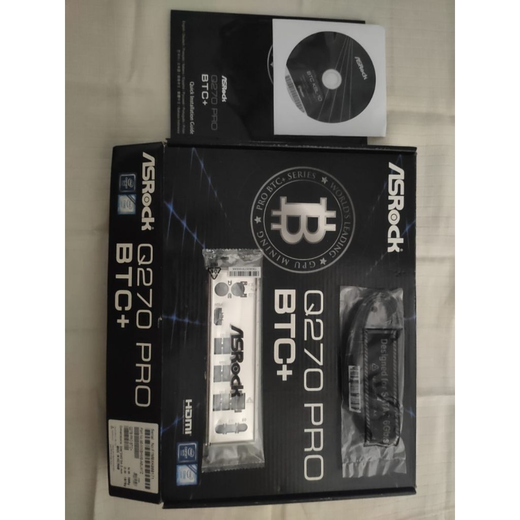 mobo lga 1151 asrock q270 pro bonus proc