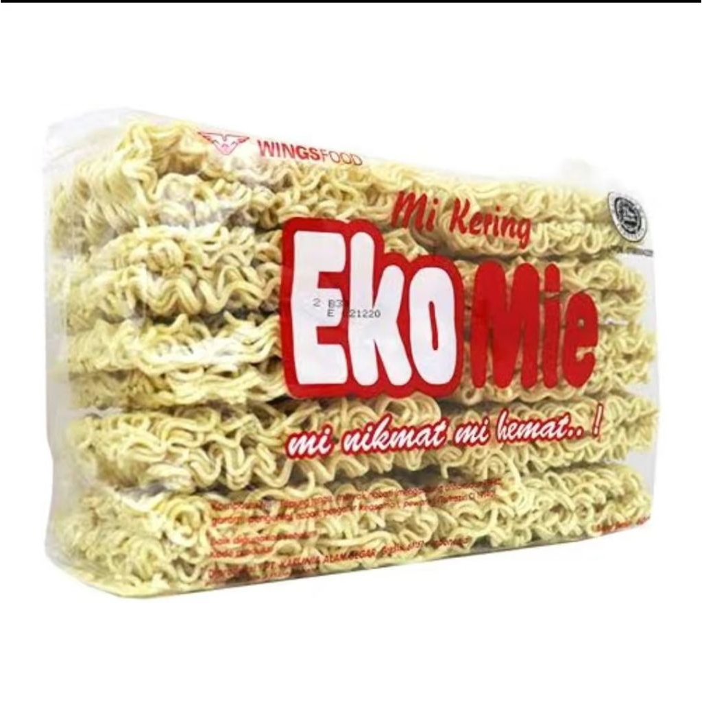

MIE KERING EKO MIE NIKMAT HEMAT NETTO 600 GR murcew