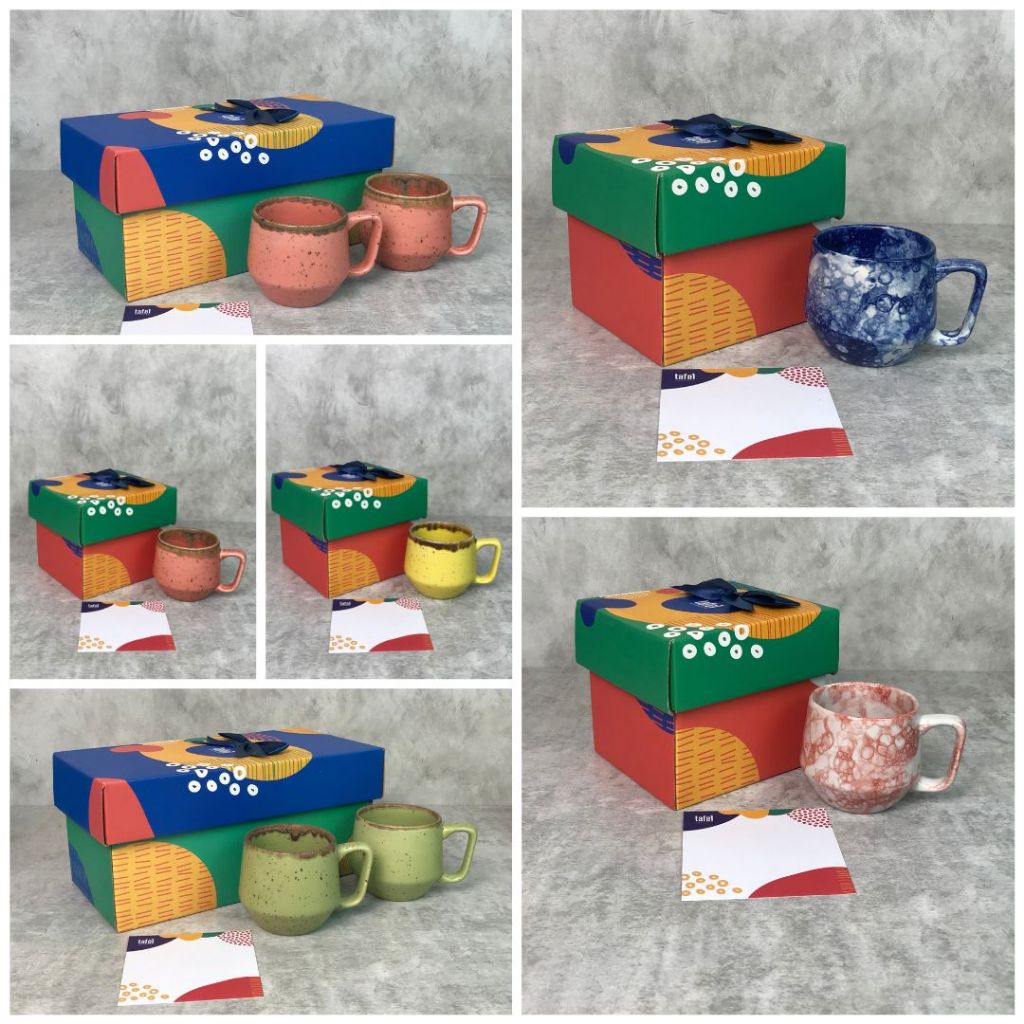 Hampers Mug Keramik Coffee Drip Series 250 ml