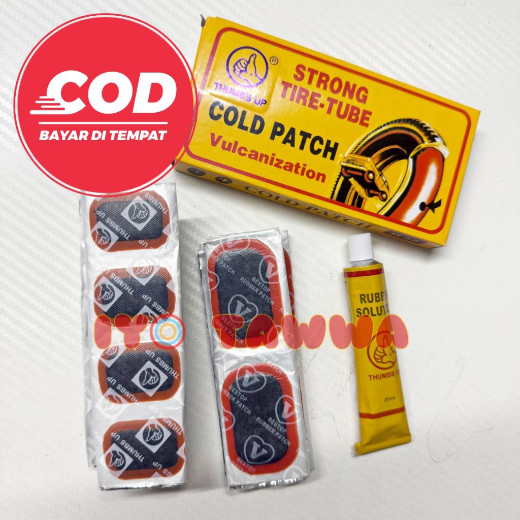 Tip top tambal ban dalam cold patch
