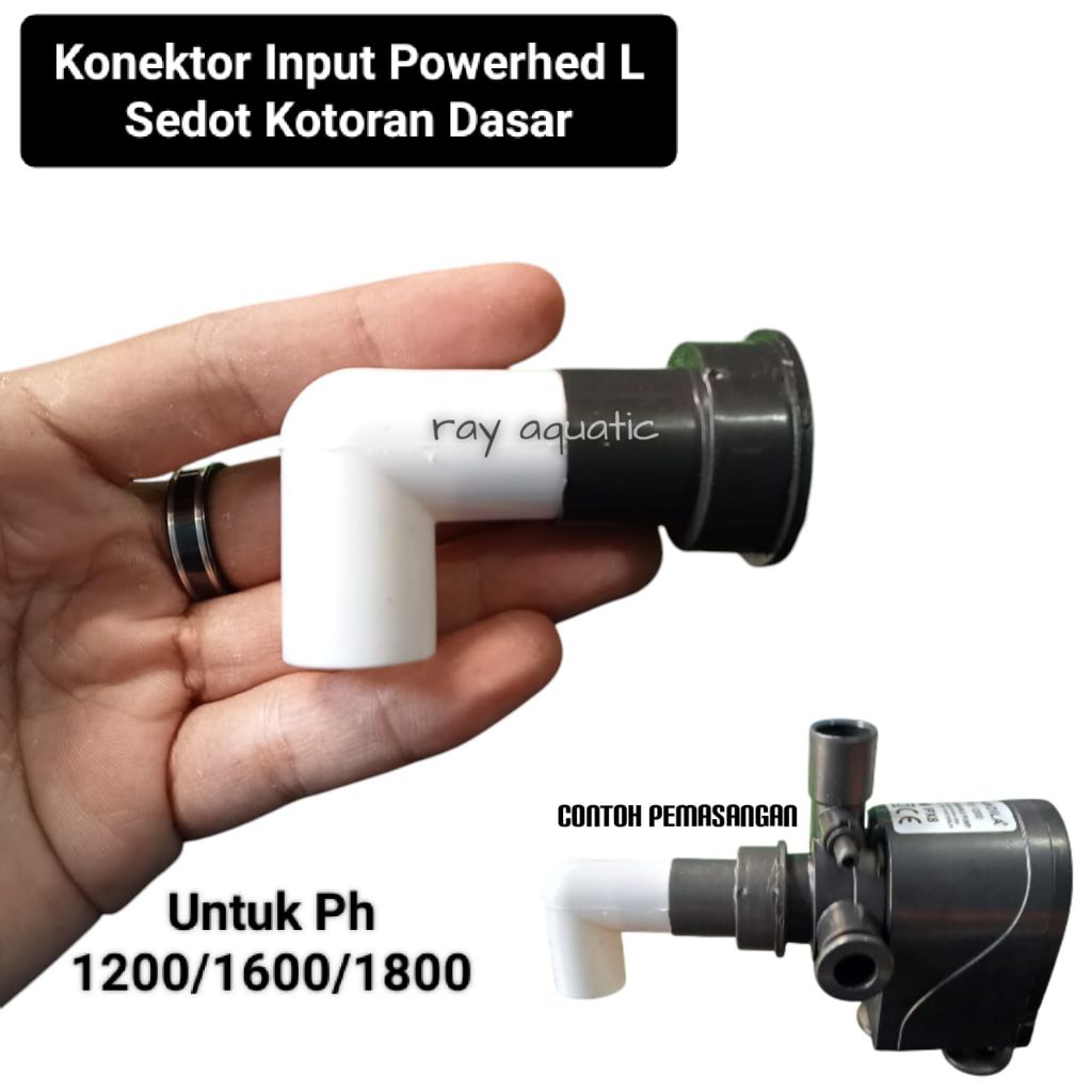 Konektor Sambungan Pipa Aquarium Pipa Undergravel