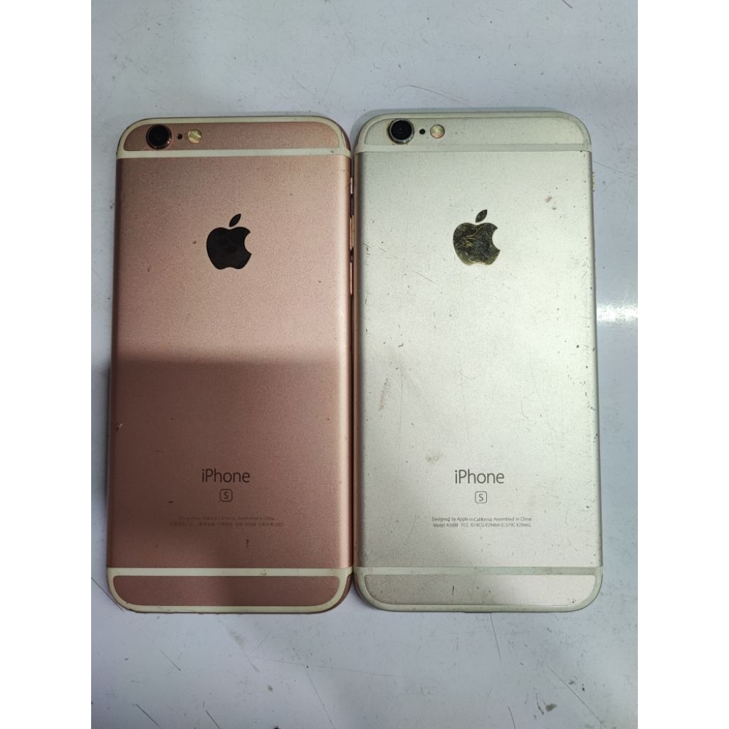 MESIN HANDPHONE ORIGINAL IPHONE 6S - MENTOK LOGO IPHONE - TIDAK HIDUP NORMAL - BONUS UNIT SEPERTI DI