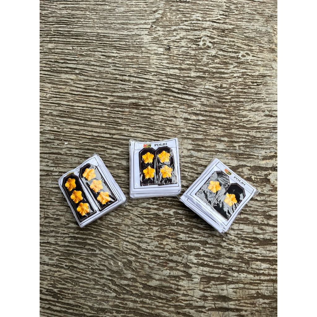 PANGKAT POLRI TPL TANDA PANGKAT LAPANGAN POLRI BORDIR