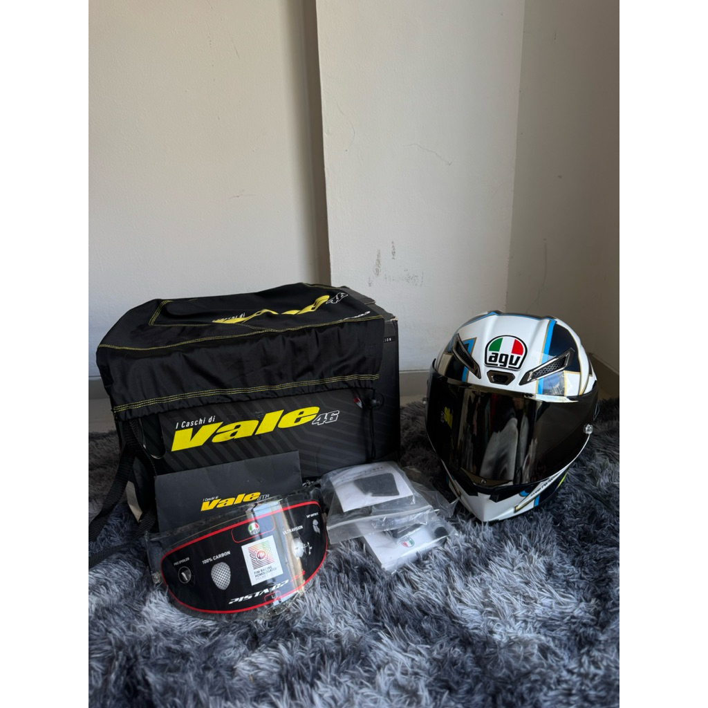 AGV PISTA GPRR ROSSI WORLD TITTLE 2003 SIZE L EURO