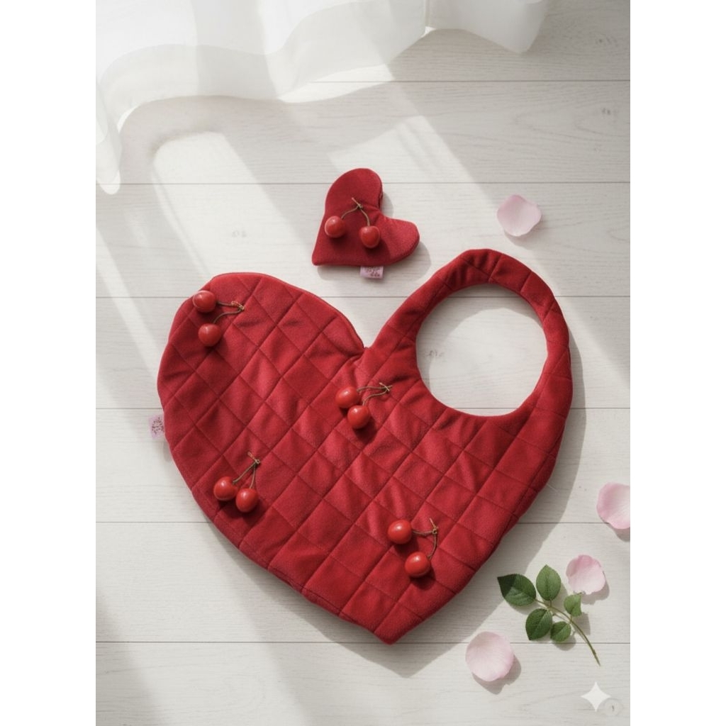 tote bags love cherry