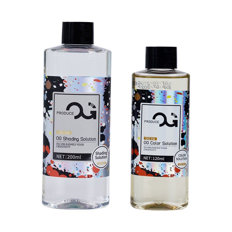 OG PRODUCE COLOR MIXING SOLUTION & SHADING SOLUTION / CAMPURAN TINTA TATTOO
