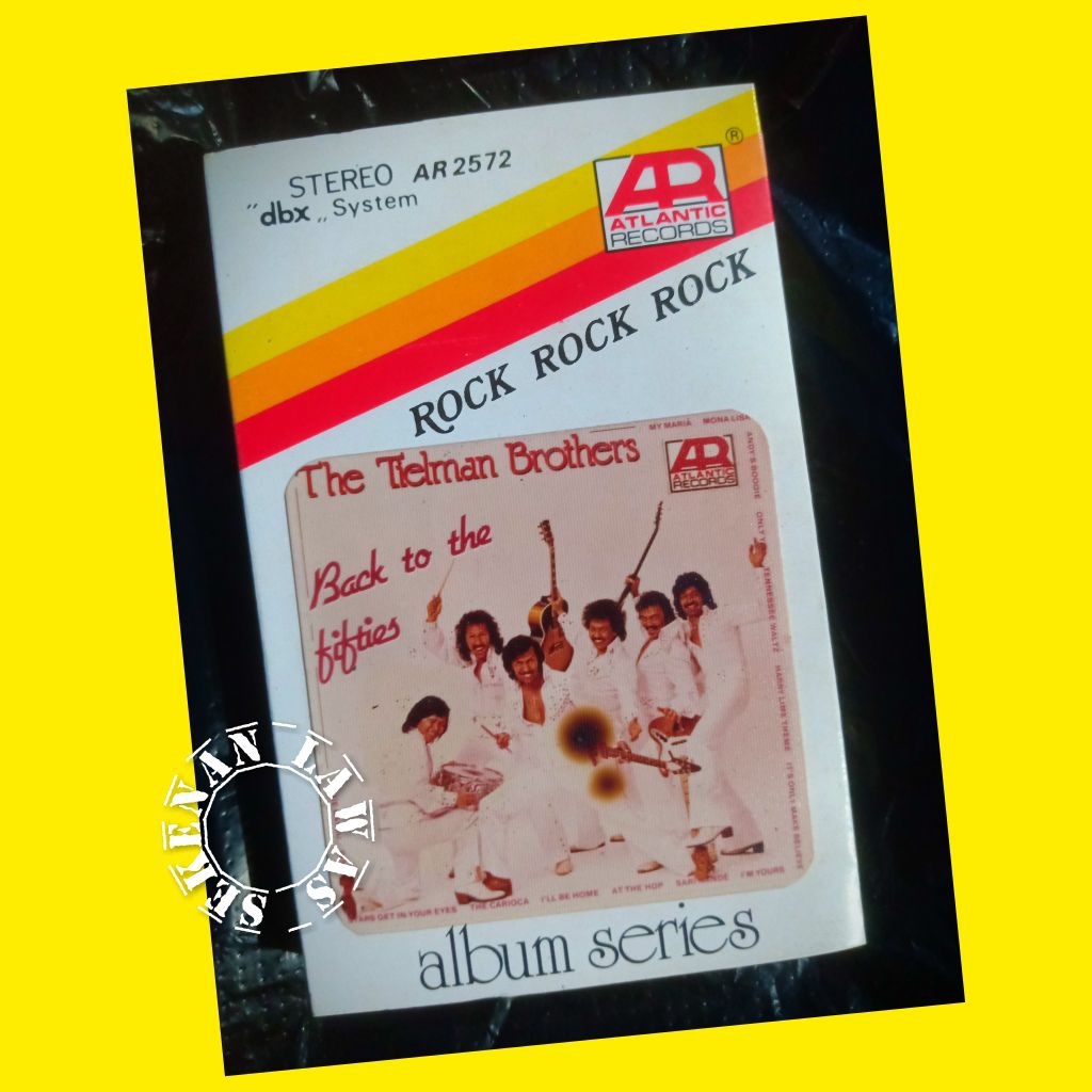Kaset Pita The Tielman Brothers - Rock Rock Rock / Cover Dalam Ada Sedikit Noda (Legend Band Indones