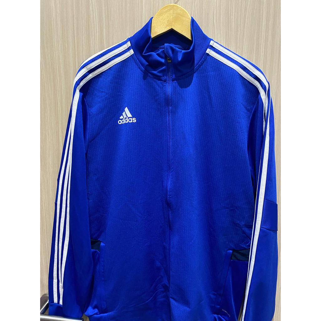 Jaket Trektop Adidas Pria Men’s Jacket Blue Light Preloved Murah