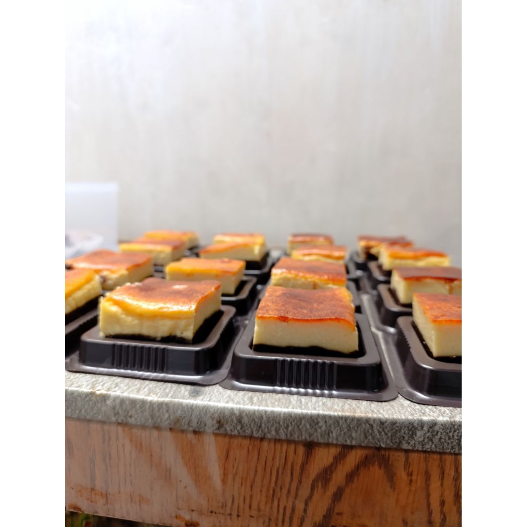 Burn Cheese Cake Brownies - Ini Browniesku