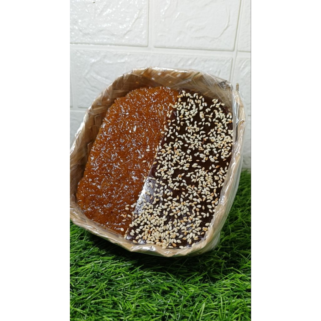 1kg Wajik Gula Merah mix Jenang Ketan Hitam Oleh oleh "Blitar"