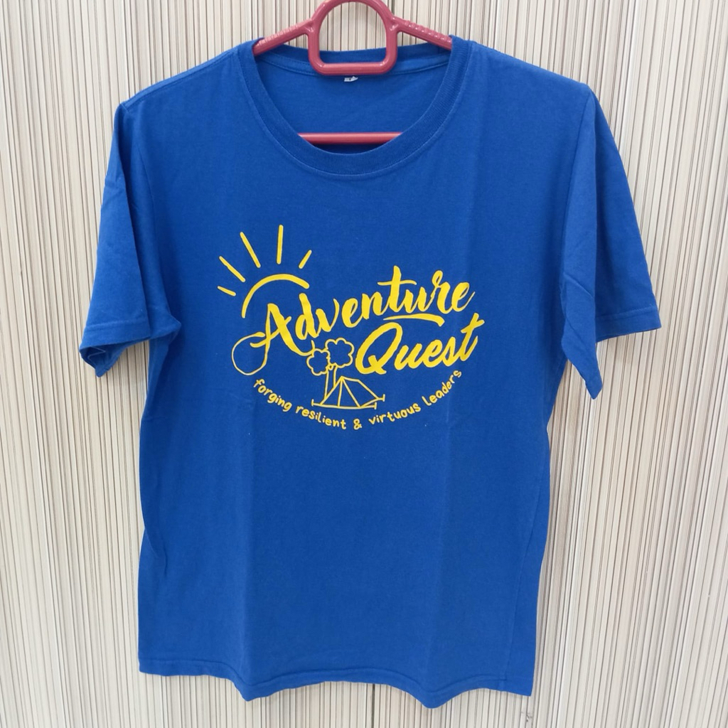Kaos anak biru tshirt biru anak