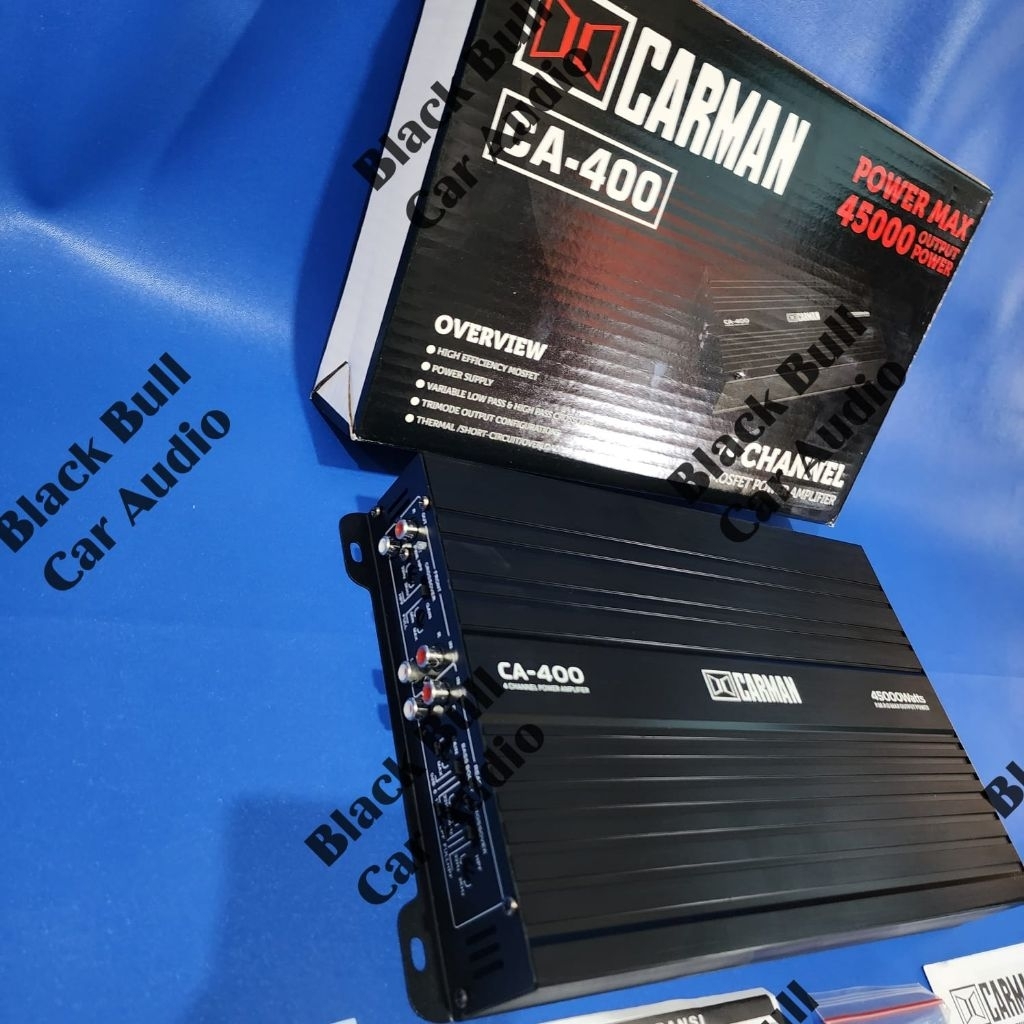 Power amplifier mobil 4 channel carman ca-400