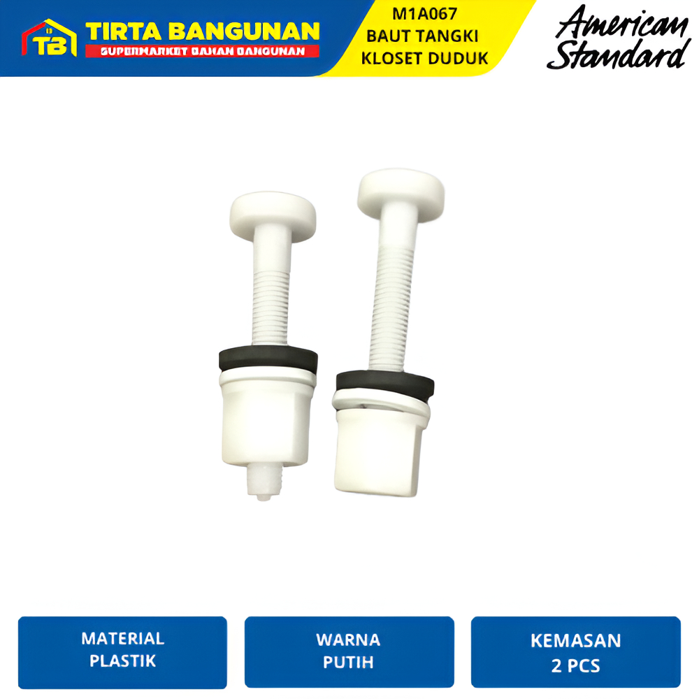 AMERICAN STANDARD M1A067 BAUT TANGKI KLOSET CLOSET WC TOILET DUDUK