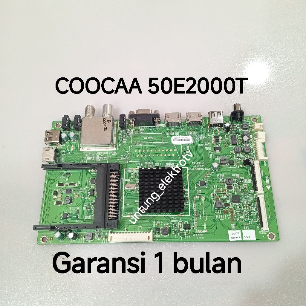 MAINBOARD TV COOCAA 50E2000T MB-MOTHERBOARD-MOBO-MODUL MESIN TV COOCAA 50E2000T