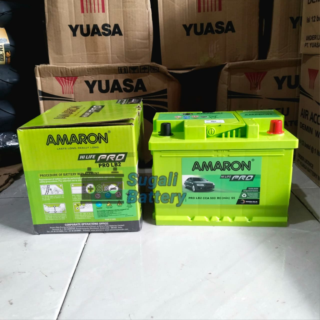 Aki Mobil MINI COOPER 3 & 5 Door, Countryman, Paceman AMARON LB2 HI LIFE PRO Aki Kering 66Ah