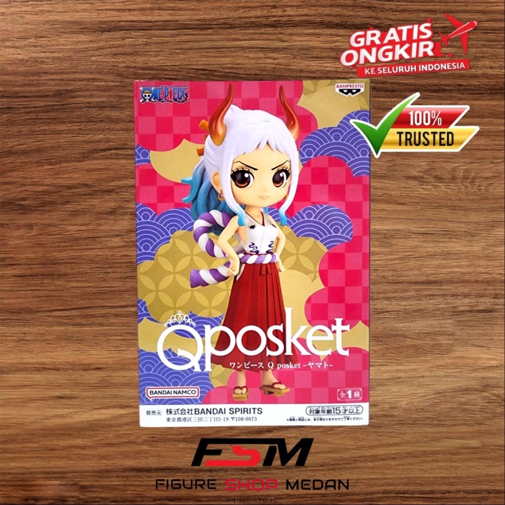 Qposket Figure One Piece Yamato / Figure Chibi One Piece