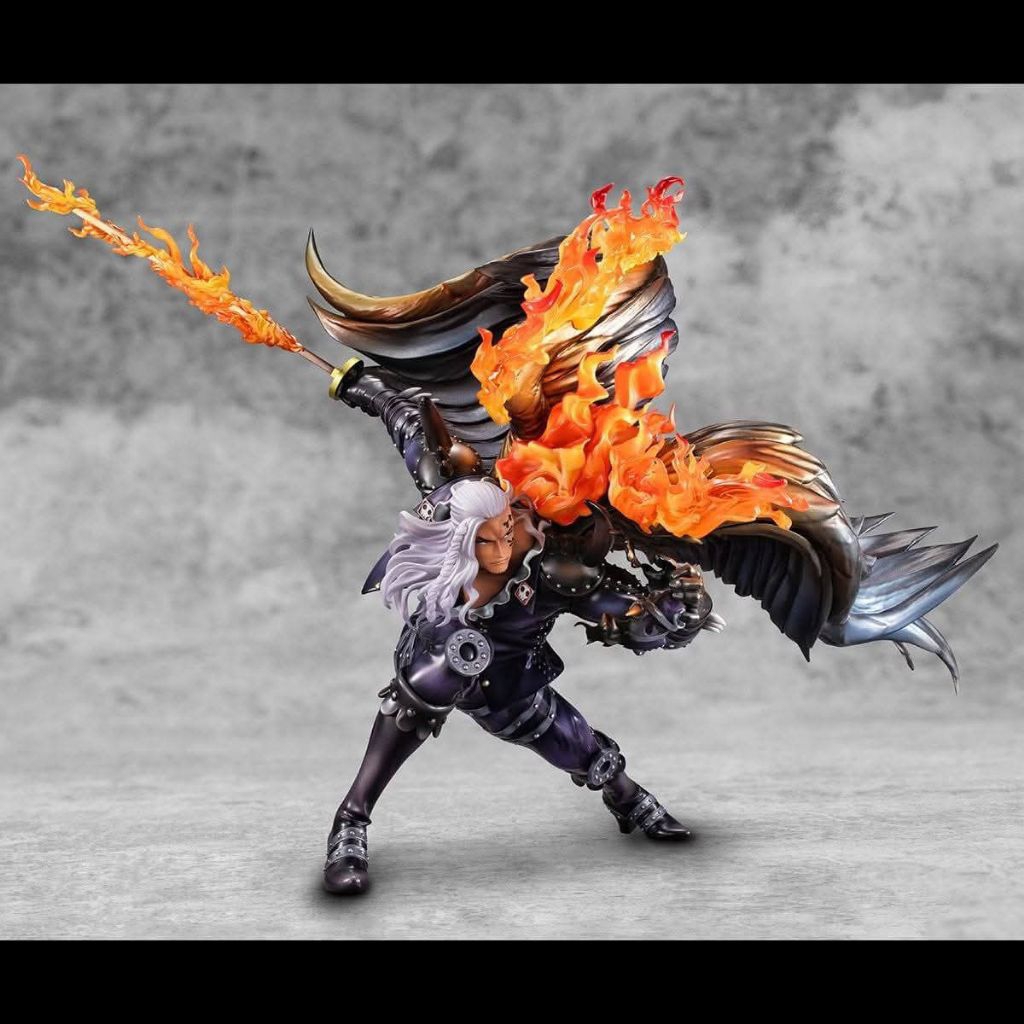 One Piece Megahouse Pop Maximum King the Hell Fire statue