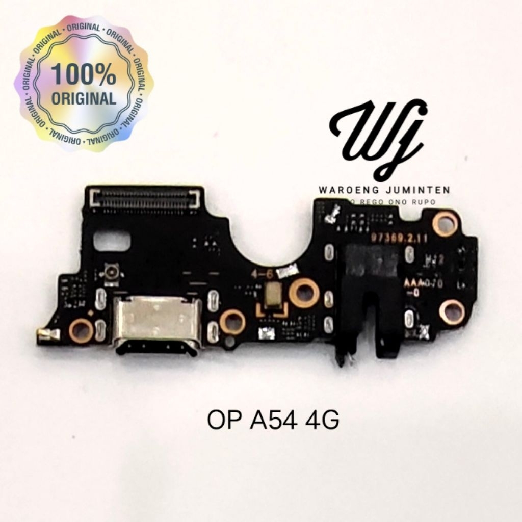 BOARD CAS OPPO A54 4G / KONEKTOR CAS OPPO A54 4G / PCB BOARD CHARGER OPPO A54 4G ORIGINAL
