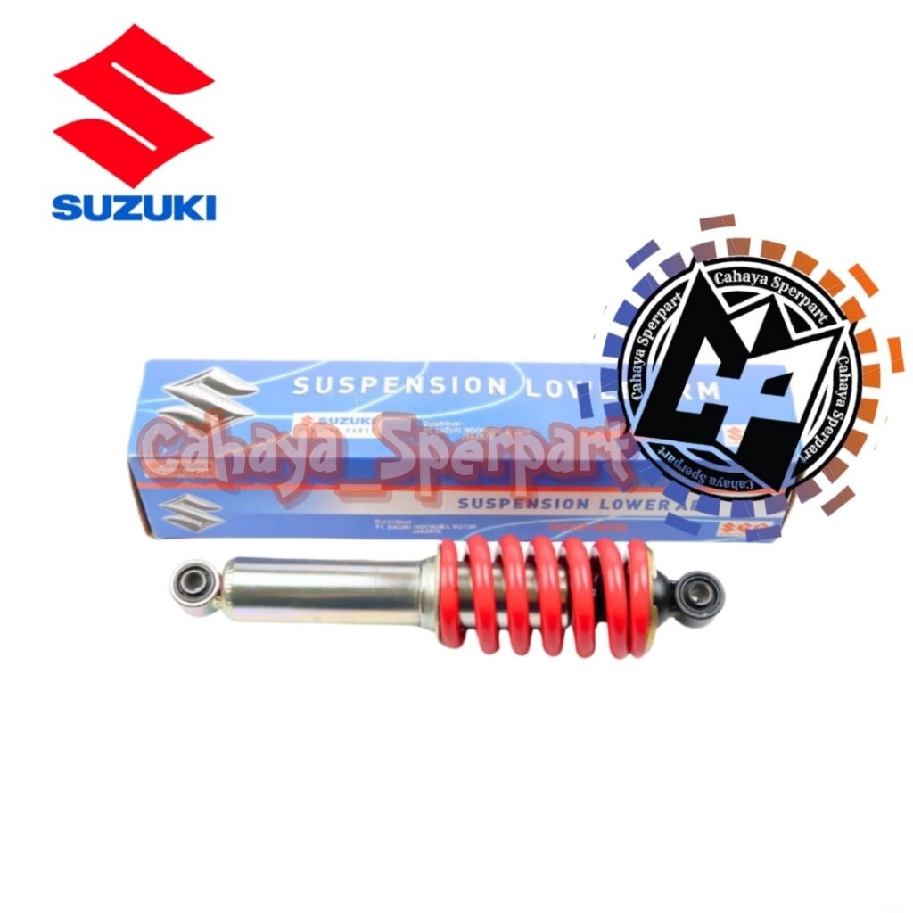 Sok, shockbreaker, sokbeker Satria FU 150 merah/red