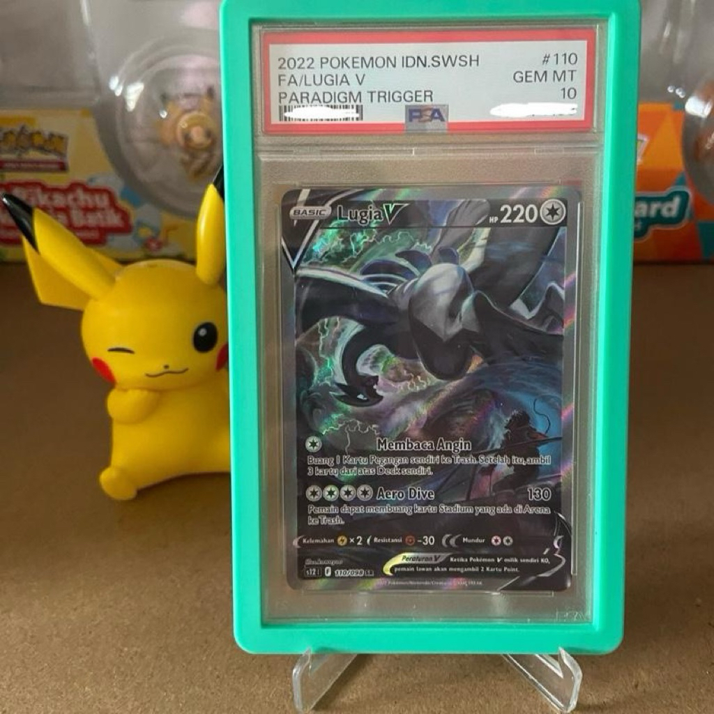 Lugia V SR AA Kartu Pokemon Indonesia TCG Pemicu Paradigma Vstar Alternate Art