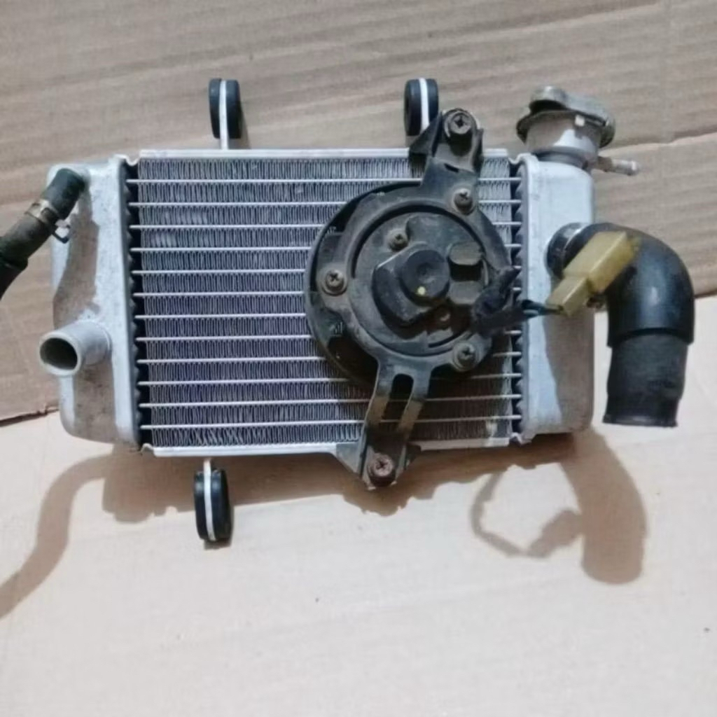 radiator set kipas yamaha jupiter mx new 135 pnp jupiter mx lama asli cabutan