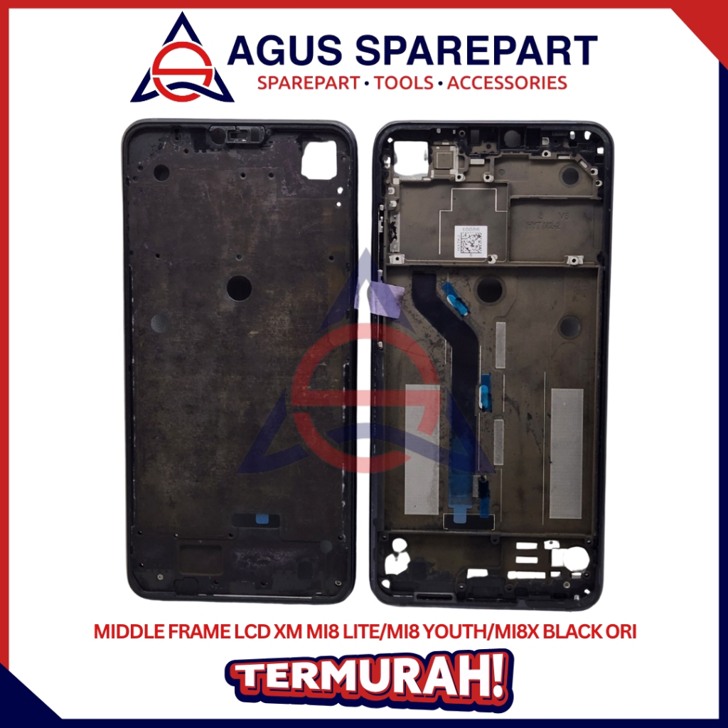 MIDDLE FRAME LCD XIAOMI MI8 LITE / MI8 YOUTH / MI8X ORI / DUDUKAN LCD