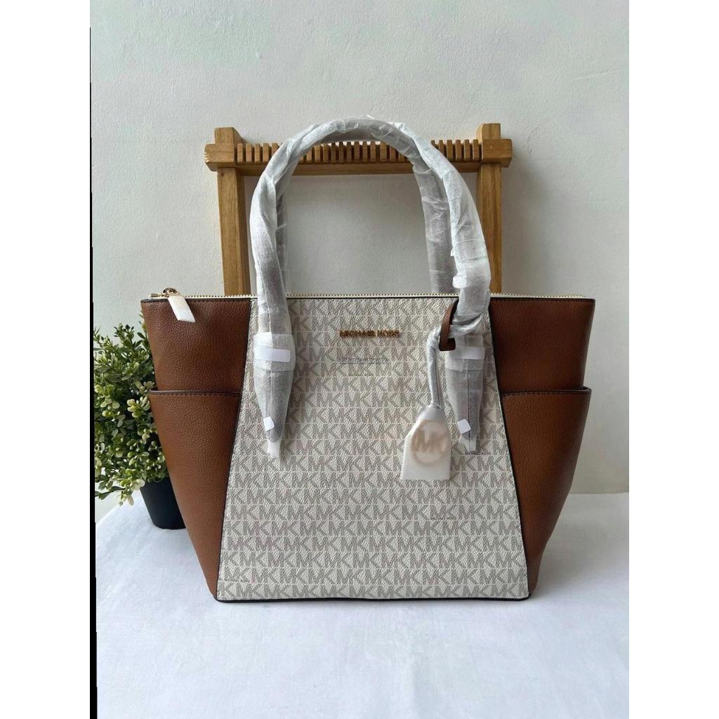 Mk Charlotte Tote Bag Vanilla
