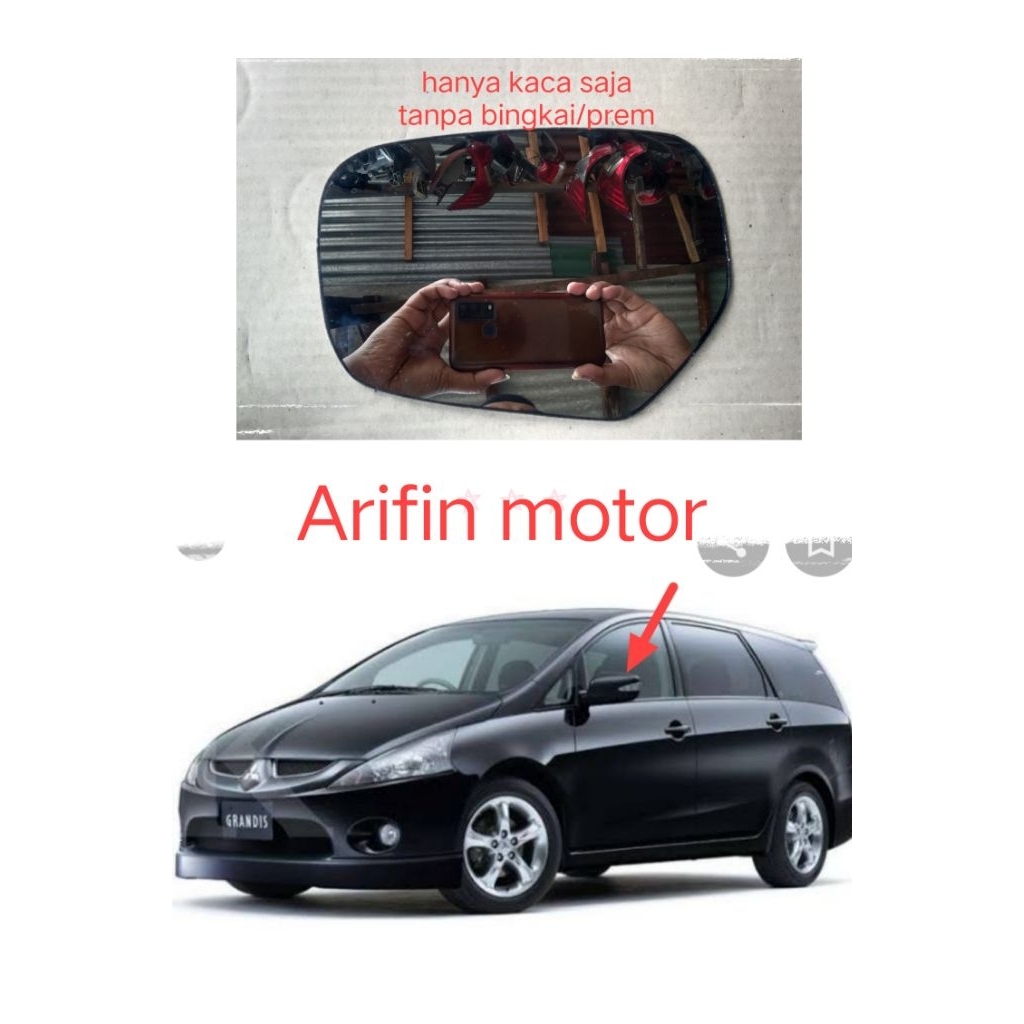 kaca spion Mitsubishi grandis
