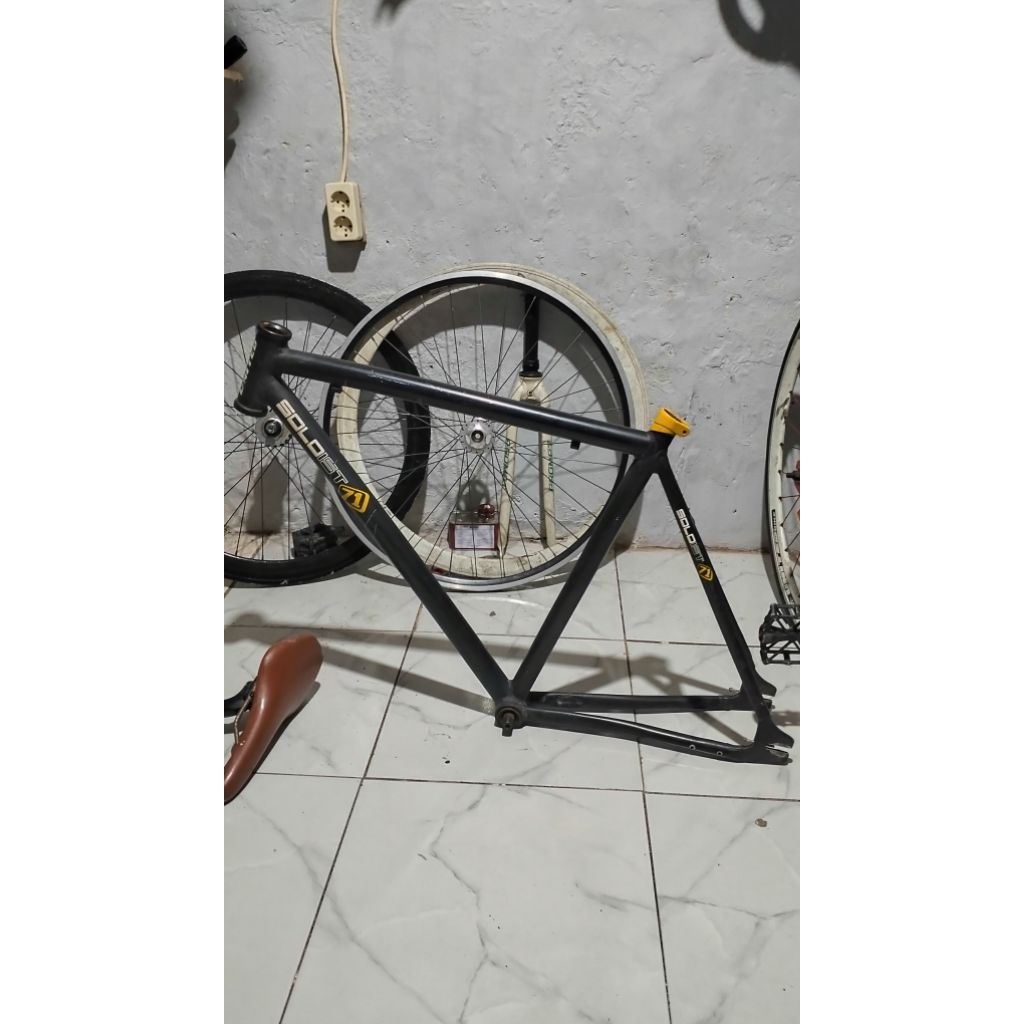 Frame Sepeda Fixie Soloist Second