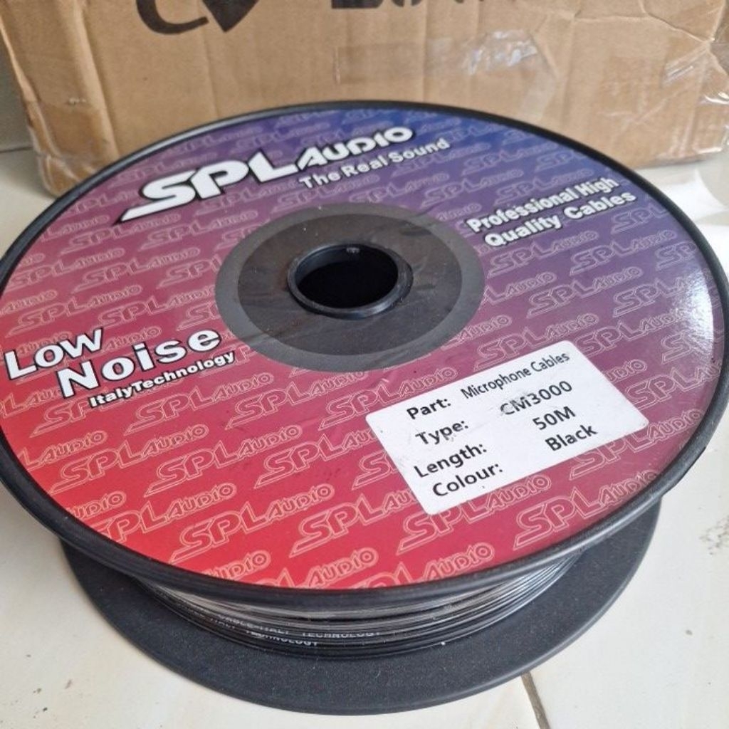 Kabel Mic Spl Audio CM3000 Roll 50M