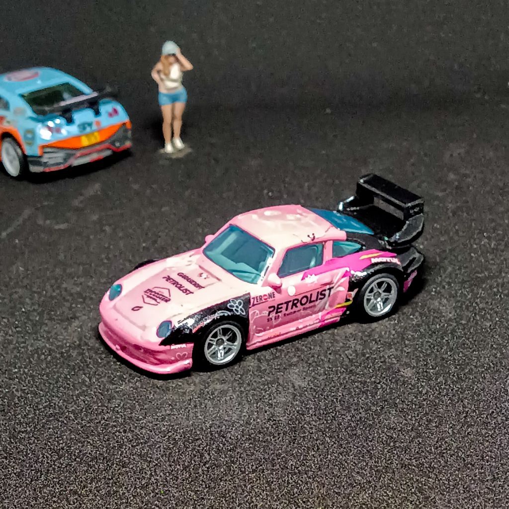 Hot wheels Porsche custom garasi drift