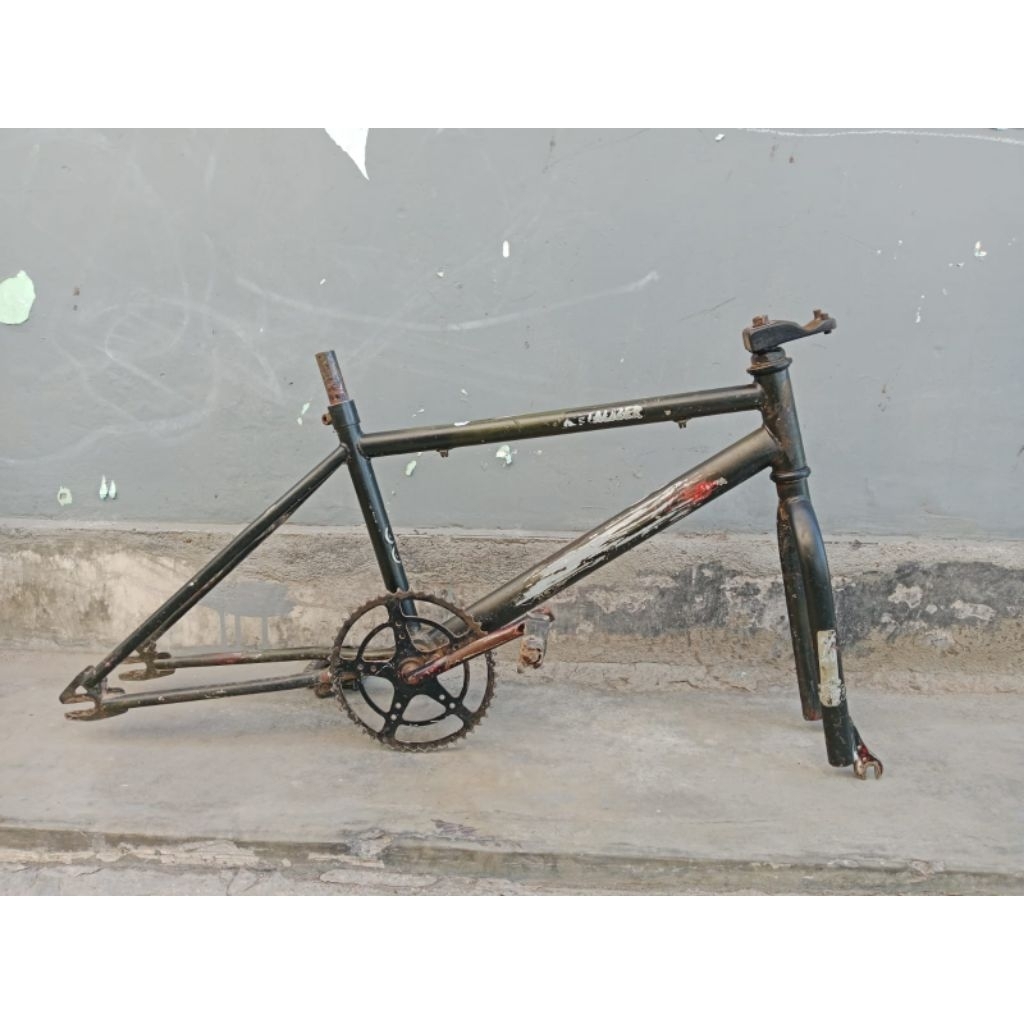 frame os bmx taiwan original oyama size 20 bmx jadul