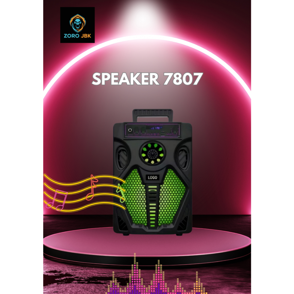 SPEAKER JBK 7807 BLUETOOTH PORTABLE JBK 7807