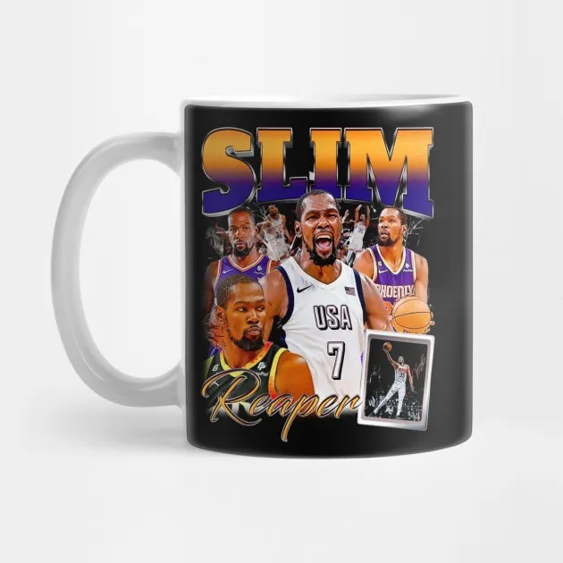 Slim Reaper - Kevin Durant 90's bootleg design Coffee Mug