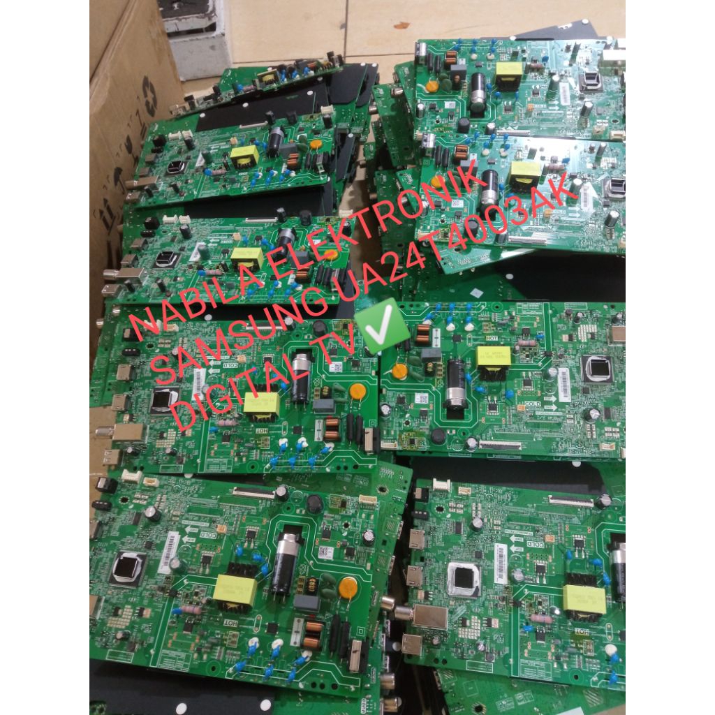 MESIN TV SAMSUNG UA24T4003AK 24T4003 / MB MOBO / MODUL / MAINBOARD / MOTHERBOARD SAMSUNG UA 24T4003 