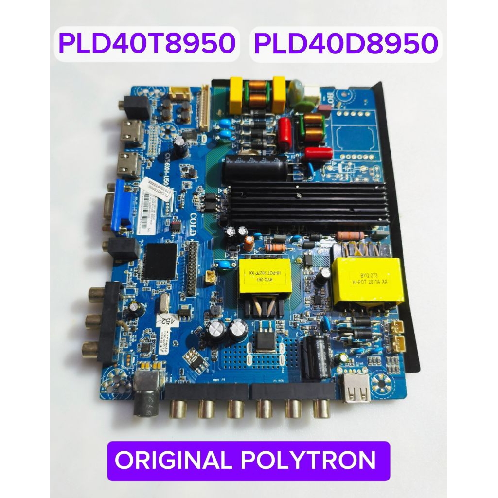 MB Mainboard Motherboard Mobo Modul mb Mesin tv Polytron PLD40T8950 PLD40D8950 40t8950 40d8950