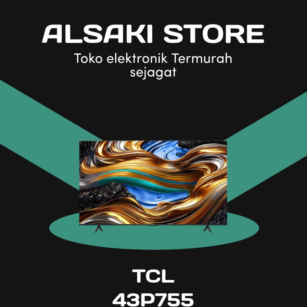 TCL 43P755 4K GOOGLE TV 43 inch