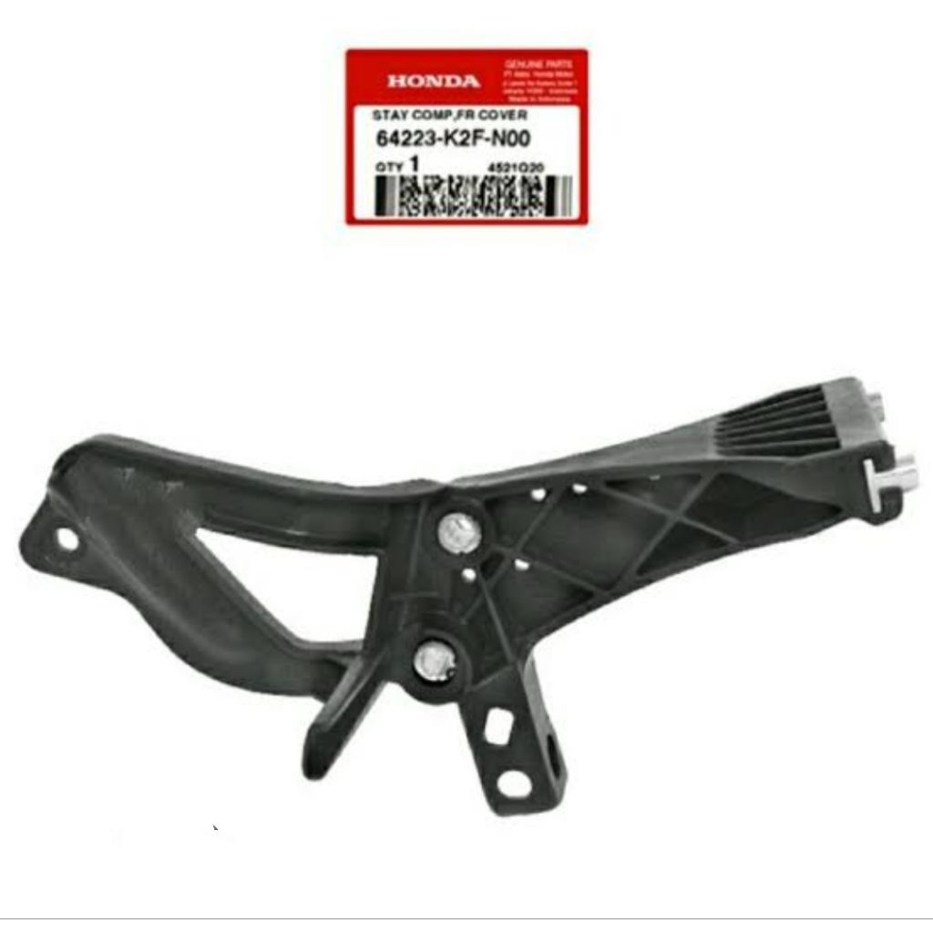 STAY DUDUKAN LAMPU DEPAN SCOOPY K2F 64223-K2F-N00 ORIGINAL HONDA AHM