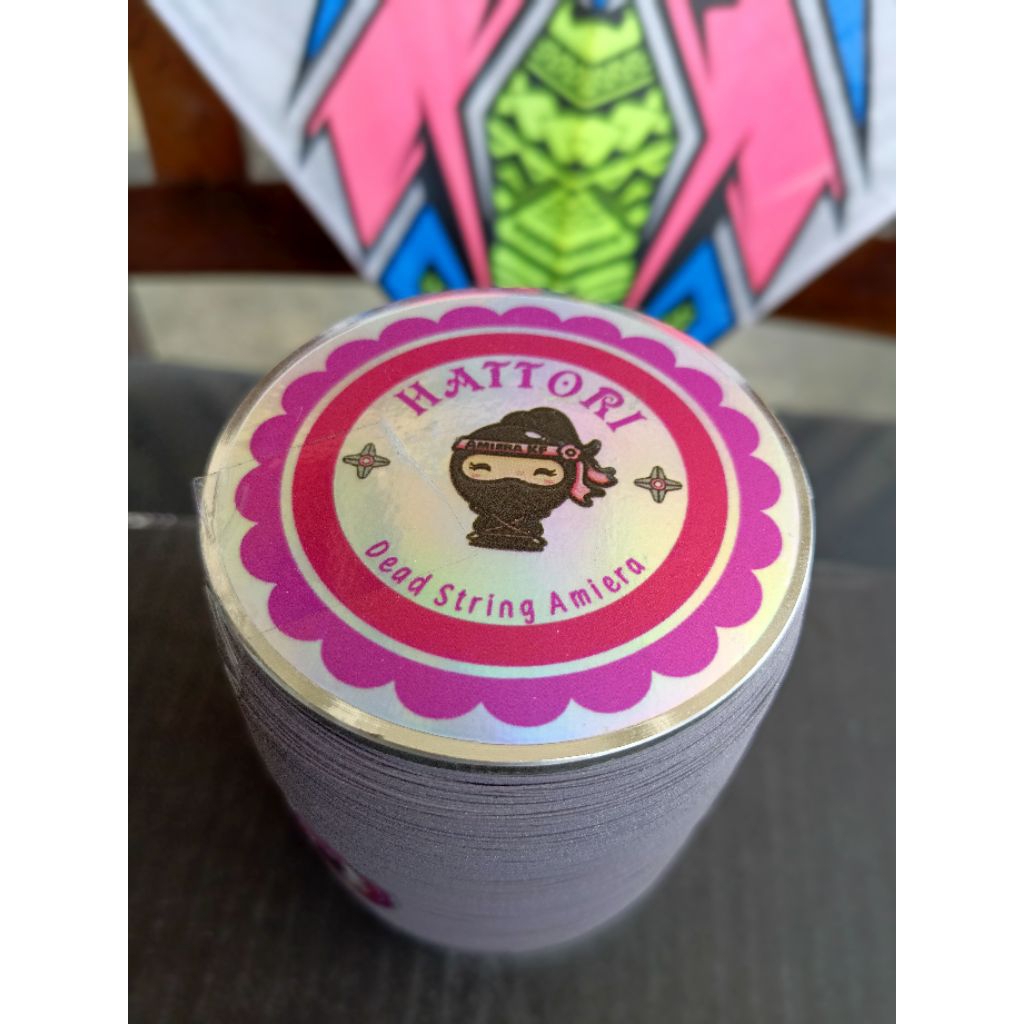 Gelasan Matot HATTORI Logo Pink Stainless Original