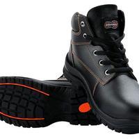 Sepatu Safety KRUSHERS DALLAS HITAM TALI BARU BERKUALITAS ORIGINAL