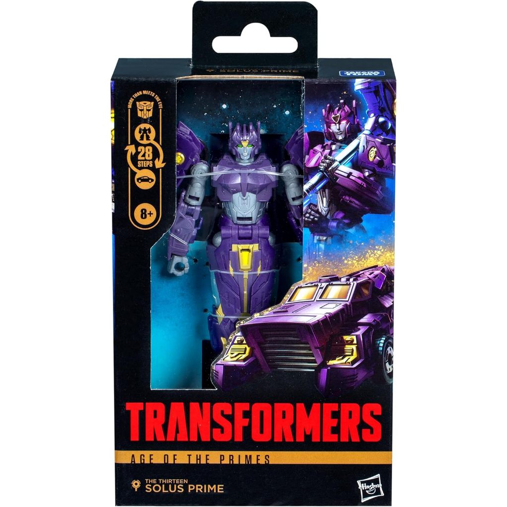 Transformers Age of The Primes Deluxe Class The Thirteen Solus Prime