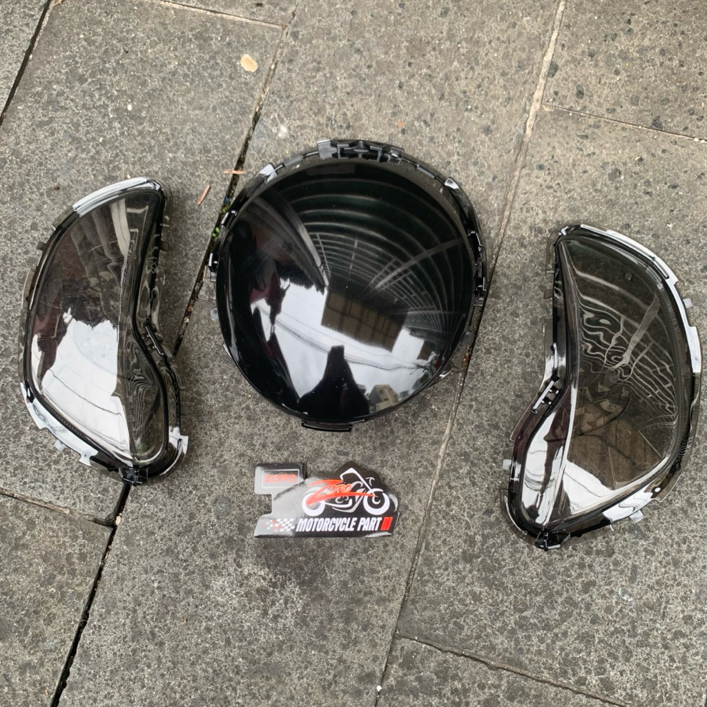 Paket Mika stop belakang+Mika sen depan motor scoopy new 2020-2024 riben smoke zoro import